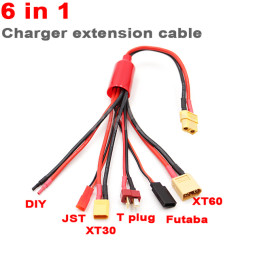 Câble de charge 6in1 - XT60