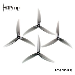 HQProp J75 7X5X3 Light Grey Poly Carbonate