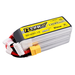 Tattu Batterie RC LiPo 1700 mAh 22.2 V 95C R-Line V1
