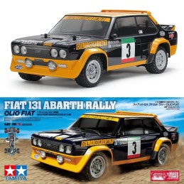 Fiat 131 Abarth Rally Olio - Painted - (MF-01X)