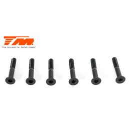 Team Magic Vis tête fraisée - M3.5 x 18mm